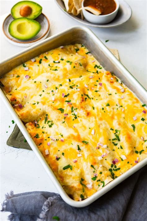 Honey Lime Chicken Enchiladas Recipe Oh Sweet Basil