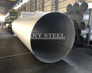 Large Caliber Stainless Steel Welded Pipe Saky Steel