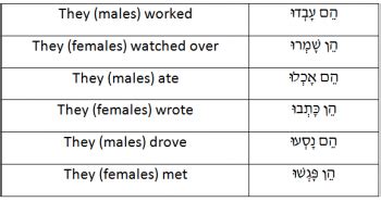 Hebrew Verbs In Action Binyan Paal Hebrew Language Blog