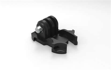 STL file GoPro Hero Quick Release Clip Mount・3D print design to