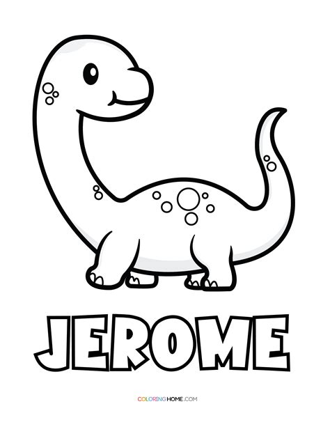 Jerome Name Coloring Pages - Coloring Home