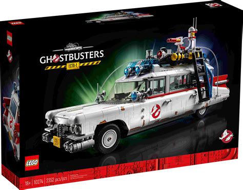 Lego 10274 Icons Ghostbusters Ecto 1 Ausstellungsstück Für Erwachsene