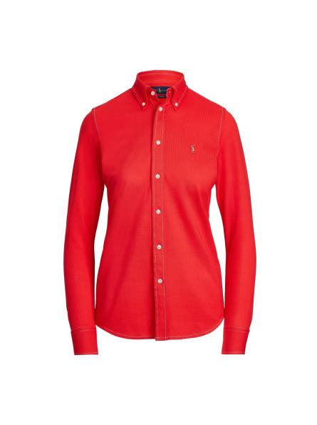 Chemise maille Heidi surpiquée Polo Ralph Lauren