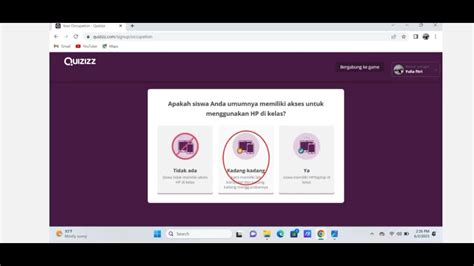 Tutorial Menggunakan Aplikasi Quizizz Youtube