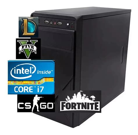 Cpu Pc Gamer Intel Barato Core I7 3 4ghz 8gb Ssd 480 500wts Mercado Livre