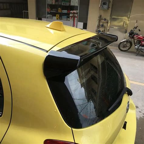 Alerón trasero de plástico ABS sin pintar para coche decoración para