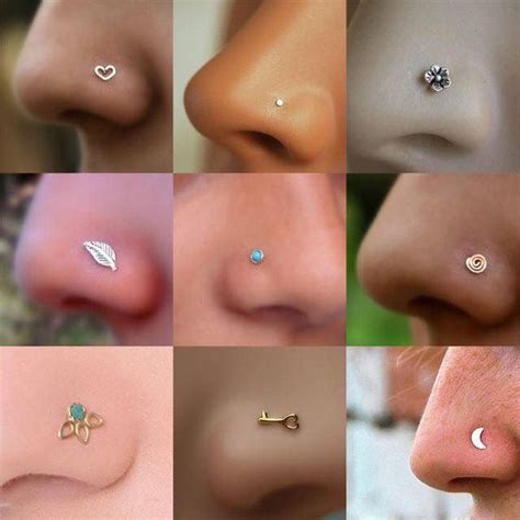 Nose Earrings Nose Piercing Jewelry Cute Nose Piercings Earings Piercings