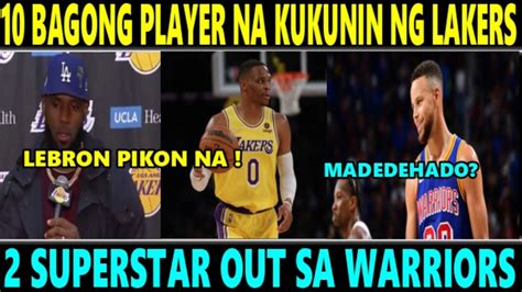 Kilalanin Bagong Player Na Kukunin Ng Lakers Lebron Pikon Na