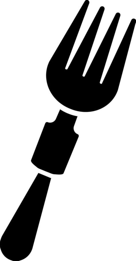 Vector Illustration Of Fork Icon 24275743 Vector Art At Vecteezy