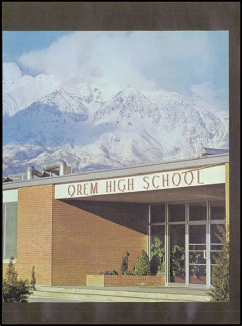 Explore 1967 Orem High School Yearbook, Orem UT - Classmates