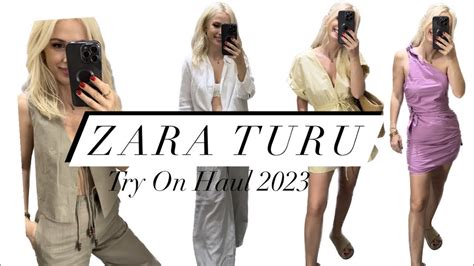 Zara Yen Sezon Turu Zara Try On Haul Eyl L Zt Rk Youtube