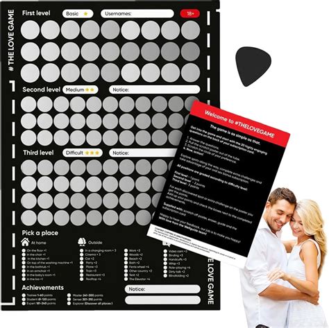 Liste De Seaux De Couple Poster A Gratter Couple 100 Dates À Gratter