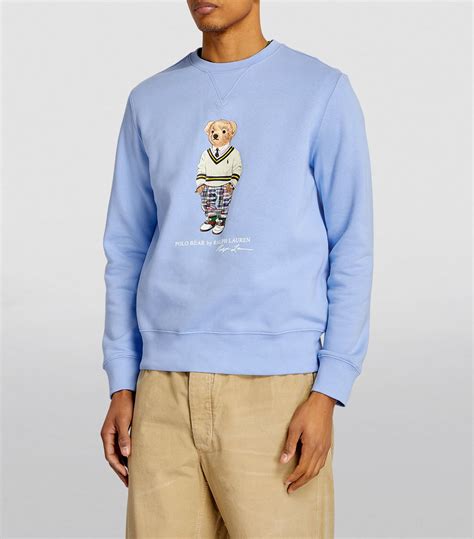 Polo Ralph Lauren Fleece Polo Bear Sweatshirt Harrods Bn