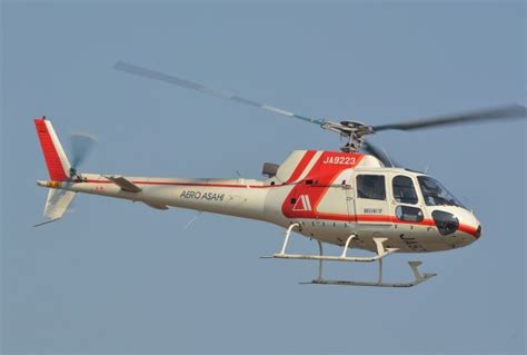 朝日航洋 Aerospatiale AS350 Ecureuil AStar JA9223 東京ヘリポート 航空フォト by ブルーさん