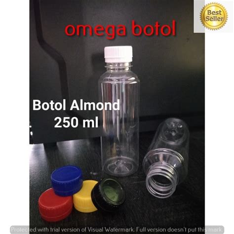 Jual Botol Almond Ml Botol Plastik Ml Botol Almond Long