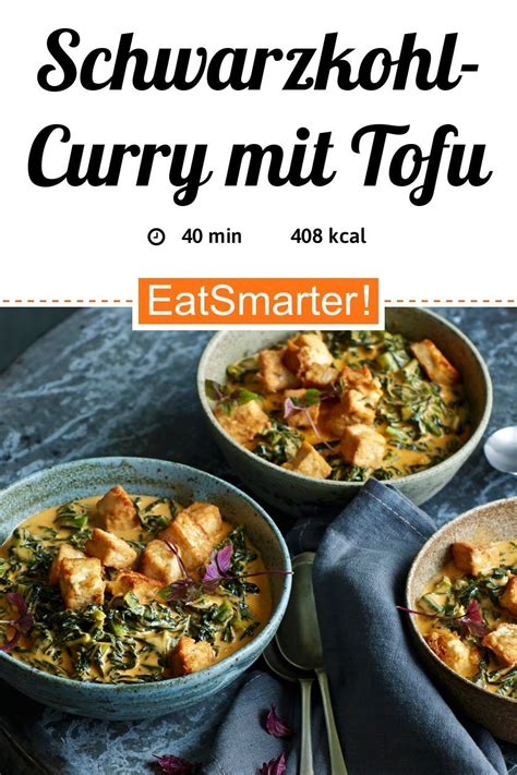 Klassiker Mal Anders Schwarzkohl Curry Mit Tofu Kalorienarm