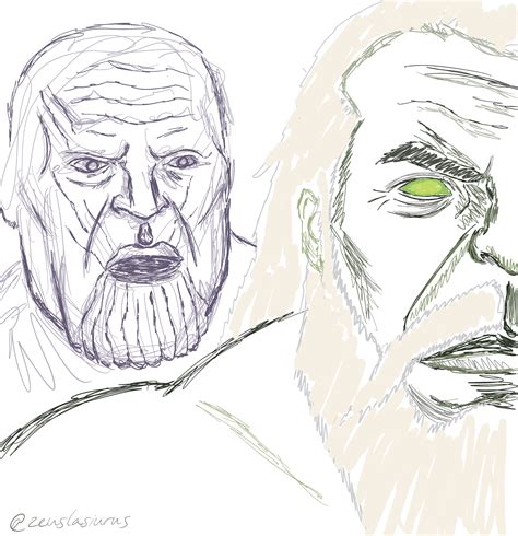 Maestro vs Thanos by unicron14 on DeviantArt