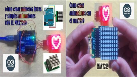 C Mo Programar Matriz Led X Con Max Y Arduino Youtube