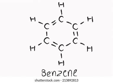 Benzene Ring Chemical Structure Stock Vector (Royalty Free) 213892813 ...