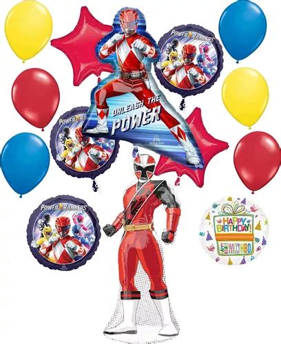 Power Rangers Suministros Para Fiestas De Cumplea Os Con Dis Meses