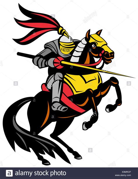 Knight Horse Sword High Resolution Stock Photography And Images Alamy