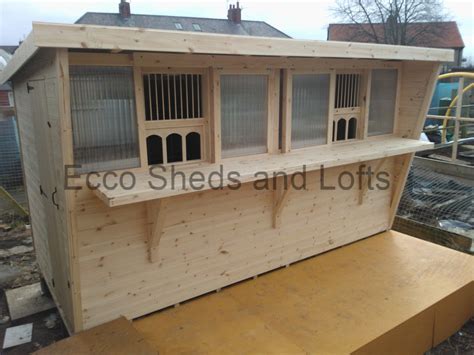 12ft X 6ft Standard Pigeon Loft Pigeon Loft Design Racing Pigeon Lofts