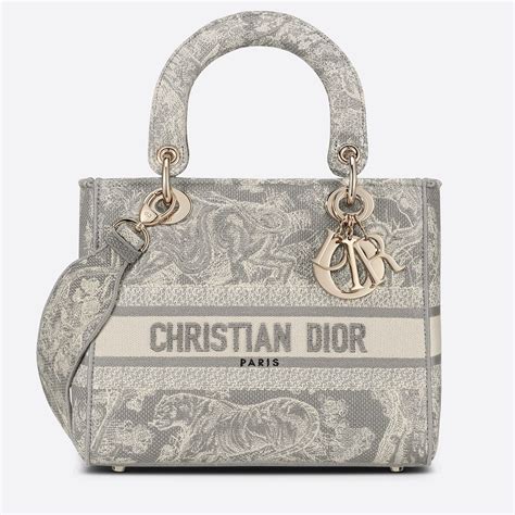 T I Dior Lady Medium Lady D Lite Bag