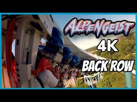 Alpengeist BACK ROW On Ride POV BGW BuschGardensVA YouTube