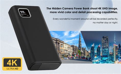 Amazon IZNVEE 4K Power Bank Camera Detector With Built In 10 High