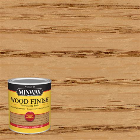 Minwax 70001444 Penetrating Wood Stain Wood Finish Semi Transparent