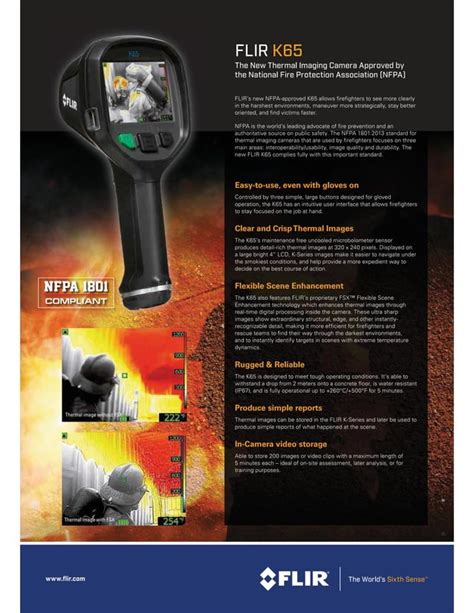 Flir k65 | PDF