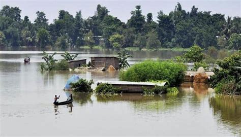 Assam Flood Situation Critical Toll Rises To 49 Over 17 Lakh Hit