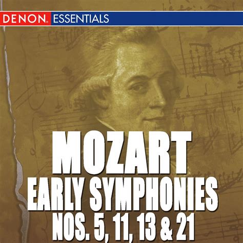 Mozart Early Symphonies Concertgebouw Chamber Orchestra 에두아르도