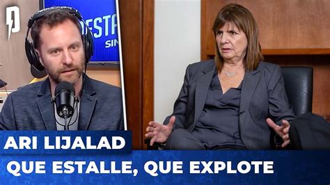 QUE ESTALLE QUE EXPLOTE Editorial De Ari Lijalad YouTube