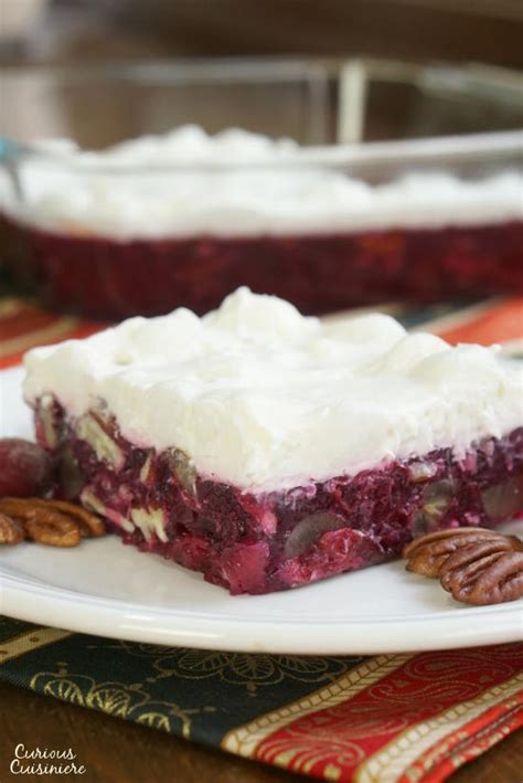 Cranberry Black Cherry Gelatin Salad