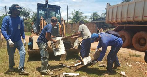 G1 Mutirão contra dengue recolhe entulhos em bairro de Ji Paraná RO