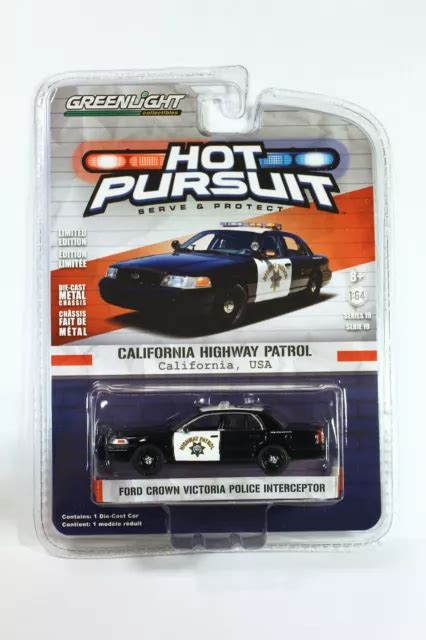 GREENLIGHT FORD CROWN Victoria Police Interceptor California Highway