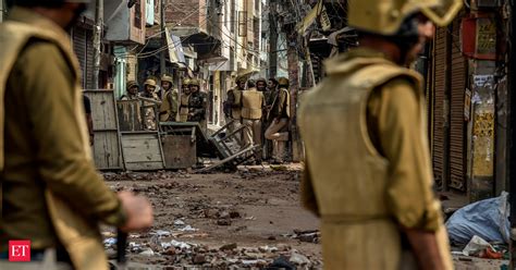 Delhi Riots Court Frames Rioting Arson Charges Against 4 Men For