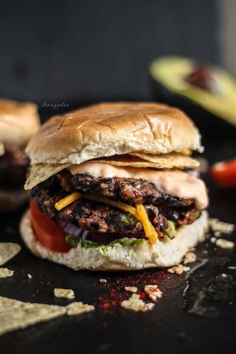 Vegan Nacho Burger Recipe