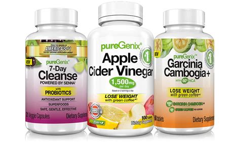 Puregenix Apple Cider Vinegar Garcinia And Cleanse Weight Loss Supplement Bundle Groupon