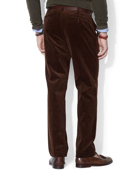 Lyst Polo Ralph Lauren Classic Fit Newport Corduroy Pants In Brown