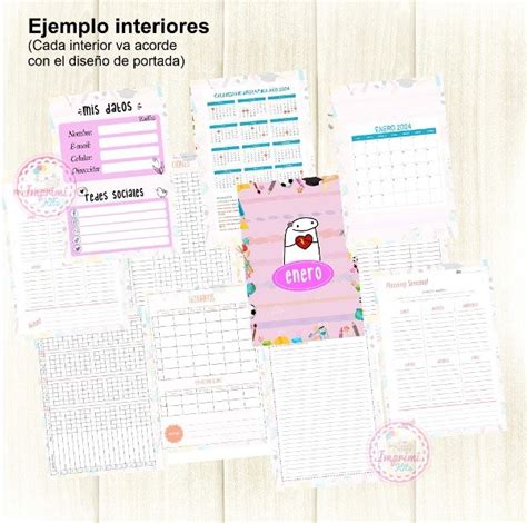 Agendas Docentes Flork Imprimir Dia Del Maestro Editables