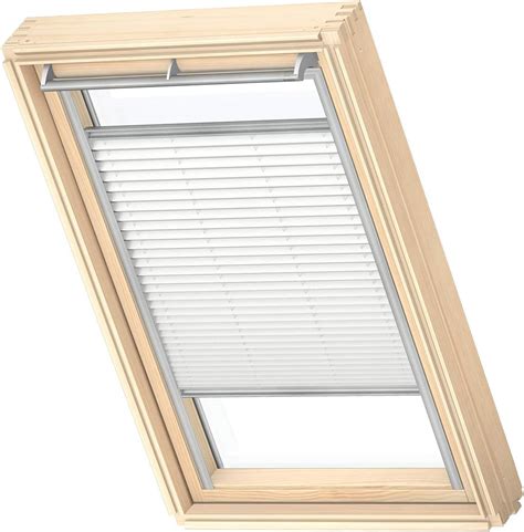 Velux Pleated Blind For Skylight Roof Window In White 1016 Everything Else