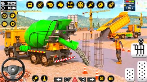 Road Construction Simulator 3d Android Game Play Youtube