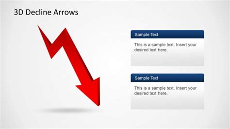 Downward Powerpoint Templates