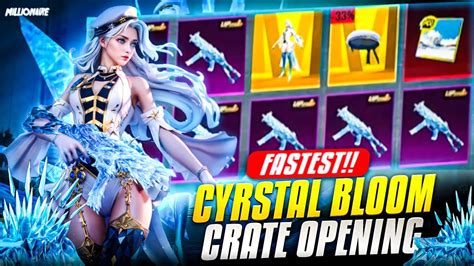 Crystal Bloom Crate Opening Winter Highness SetCrate Opening Glacier