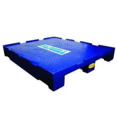 Rectangular Blue Plastic Pallets, 1300X1300X200 at Rs 2250 in New Delhi