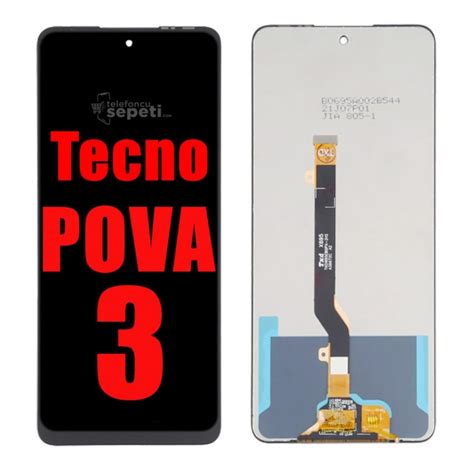 Tecno Pova Neo 3 Ekran Dokunmatik Siyah Çıtasız Orijinal ts029620