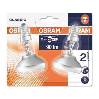 X Osram Eco Halogen Spot R W W E Ersetzt Concentra Reflek