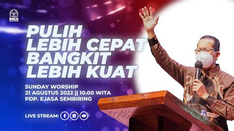 Ibadah Minggu Kristen GBI ROCK Nusa Pujian Live Stream 21 08